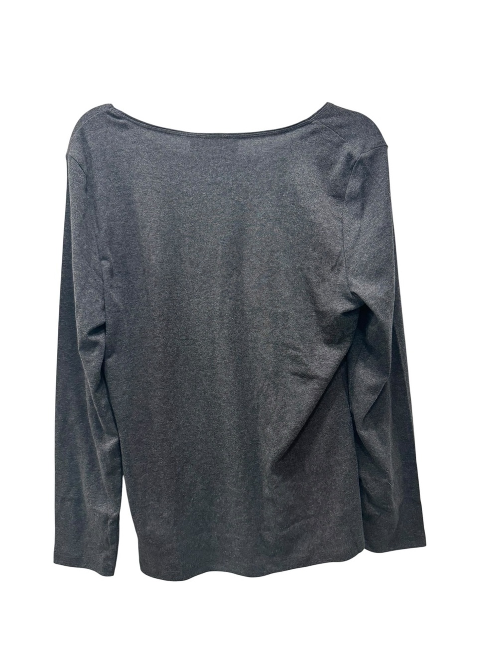 Karen Scott Charcoal Gray Holiday Cat & Dog Long Sleeve Top. Size Large. NWT - Picture 2 of 5